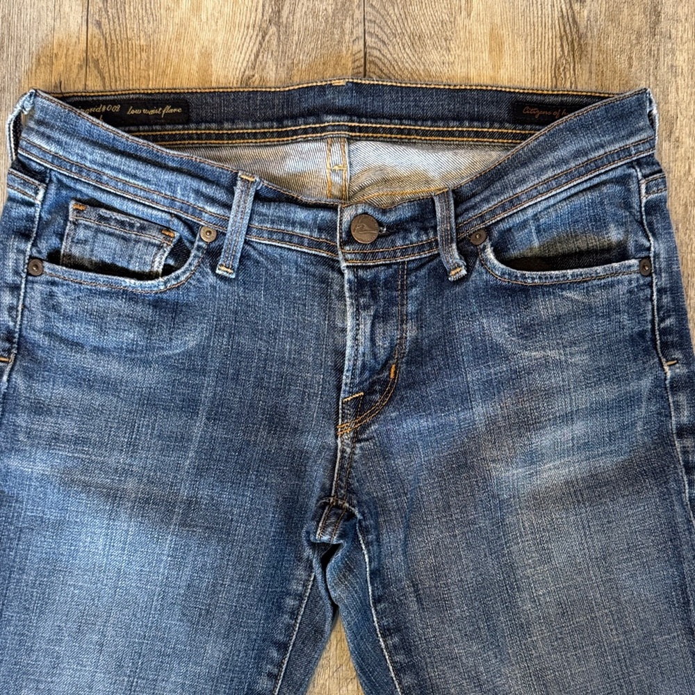 Citizens Of Humanity Ingrid #002 low waist flare stretch - Picture 2 of 6